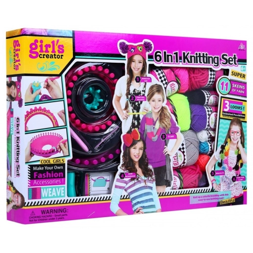 Kreatywny Zestaw Zrób Czapkę Szalik MBK-287